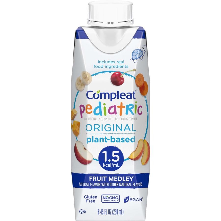 Compleat Original 1.5 Pediatric Tube Feed Formula Fruit Medley 8.45oz Reclose 24