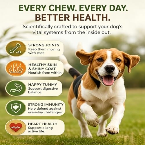 Dog Multivitamin Soft Chews, Chicken Flavor, 60 Count