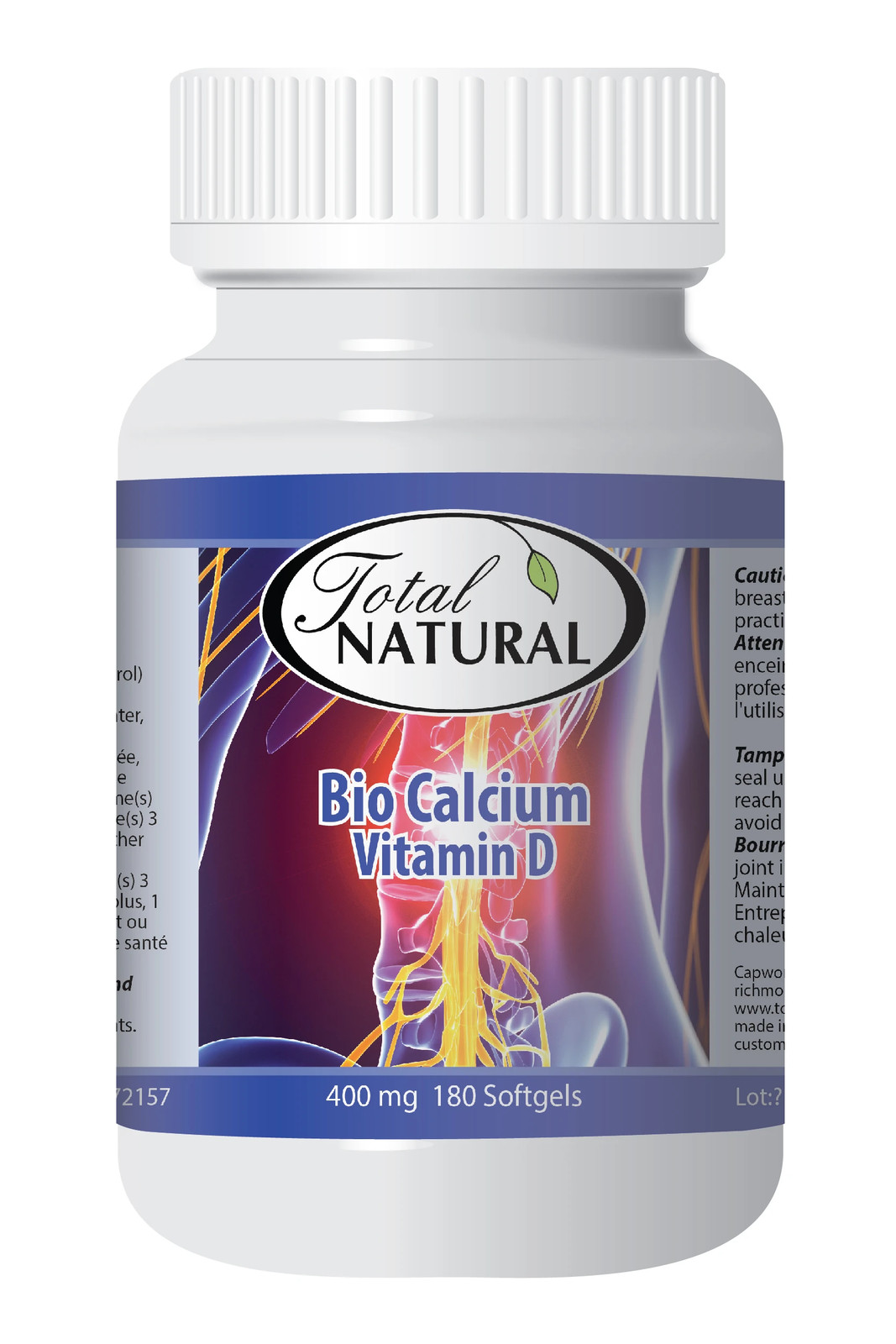 Bio Calcium Vitamin D 400mg 180s – strong cartilage, develop bones teeth