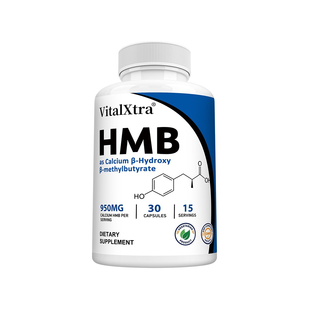 HMB Calcium 950mg 30/60/120 Capsules – Preserve Muscle Mass & Boost Strength