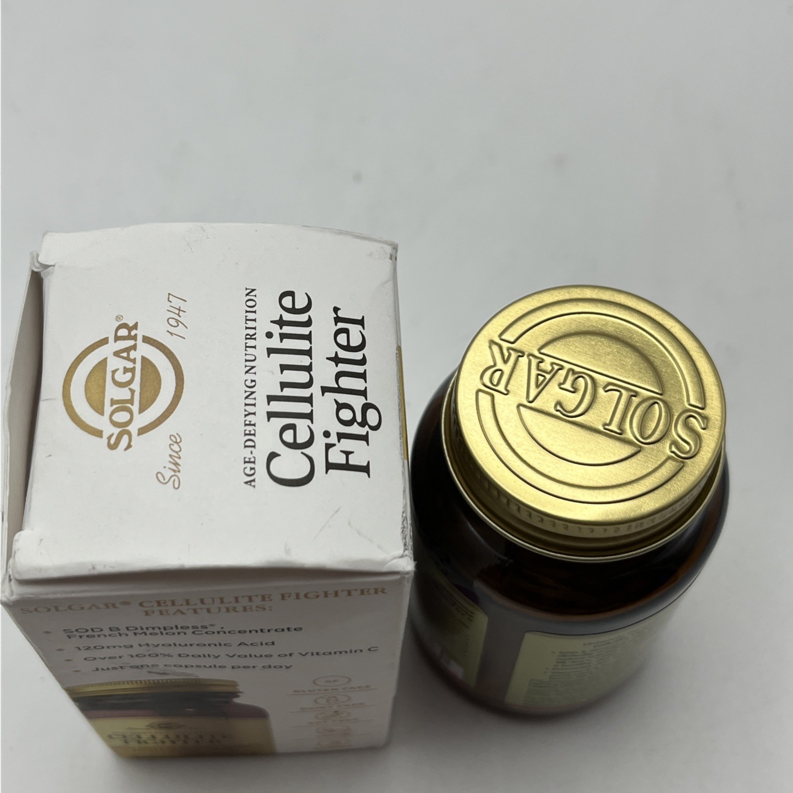 Sealed Solgar Cellulite Fighter, 30 Vegan Capsules Exp. 04/2026