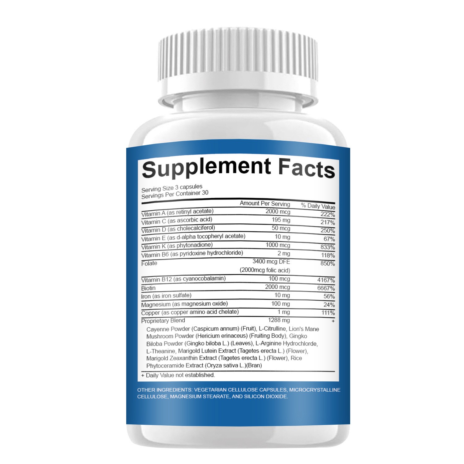 Circulation Support Supplement, Healthy Blood Flow Complex 60 Capsules