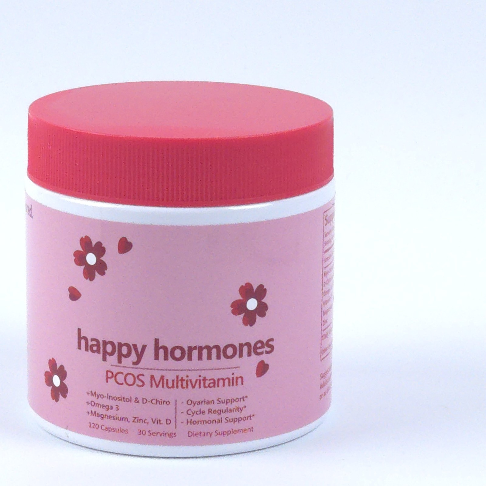 Happy Hormones Multivitamin for PCOS 120 Caps – 10/2026