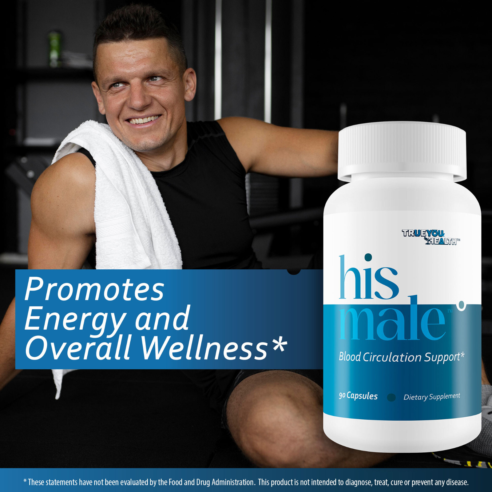 His Male – Our Best Blood Circulation Support Supplement – Advanced Blood Flow