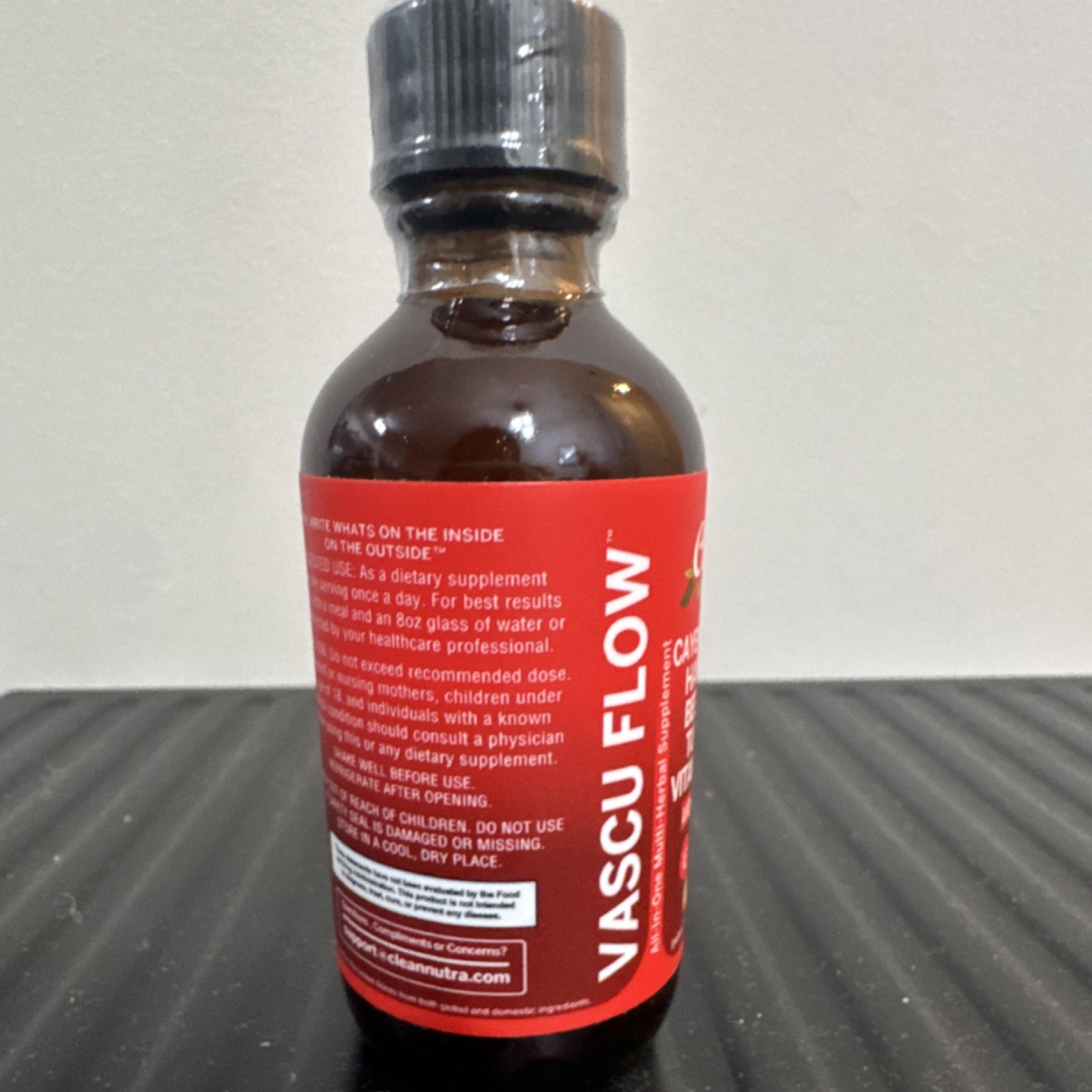 Clean Nutra Cayenne Hawthorn Beet Root Turmeric K2+D3 Liquid Drops 2oz