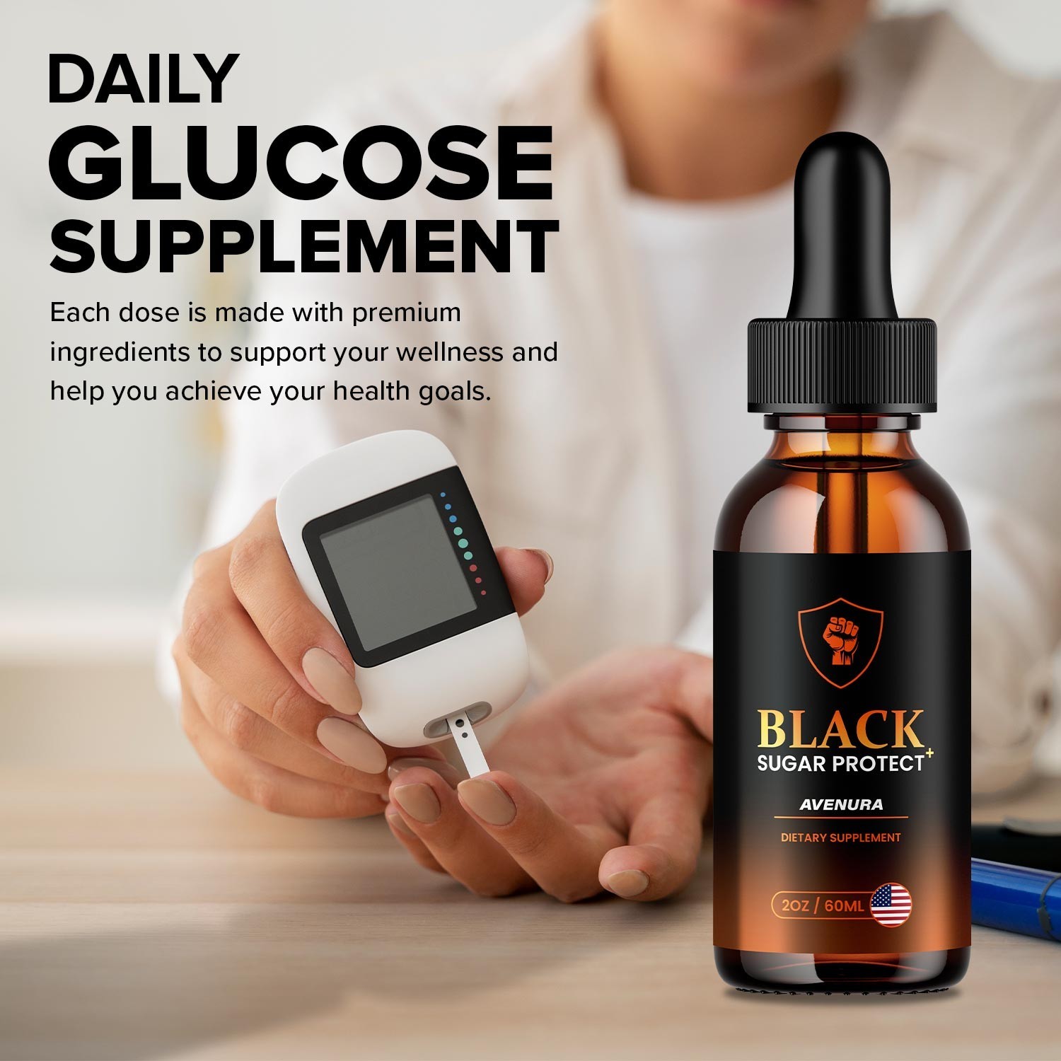 (5 Pack) Black Sugar Protect Liquid Drops – BlackSugar Protect Extra Strength