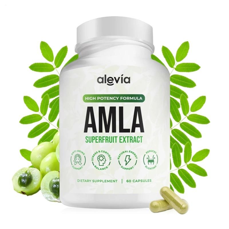 pure Amla Capsules 1000mg 60-120 Capsules Gooseberry Amla Fruit Supplement