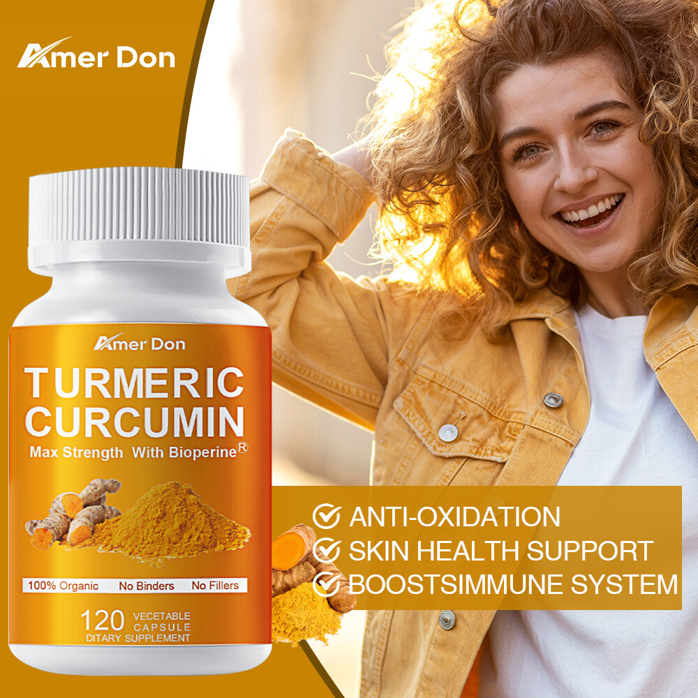 Turmeric Curcumin 10000mg With Bioperine superior Absorption 120 capsules