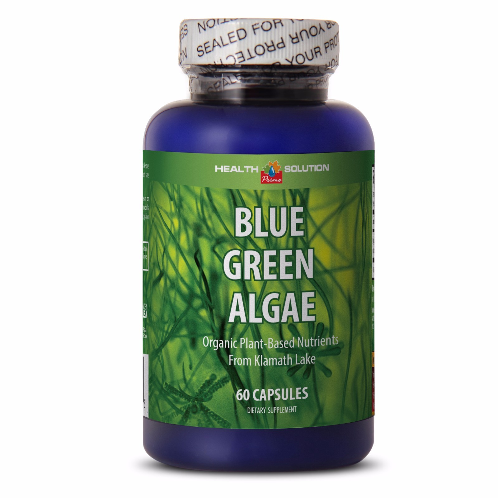 lower blood pressure foods – BLUE GREEN ALGAE – spirulina 500 1B