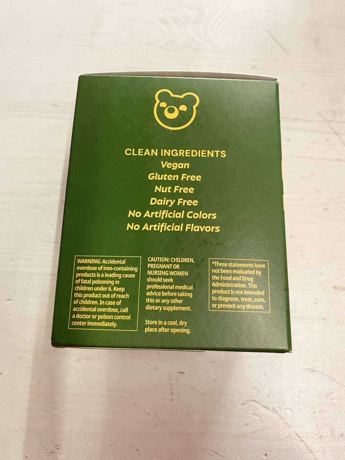 grüns Superfoods Greens Gummies Fresh & Sweet Vitamins Gut Health 10 Packs