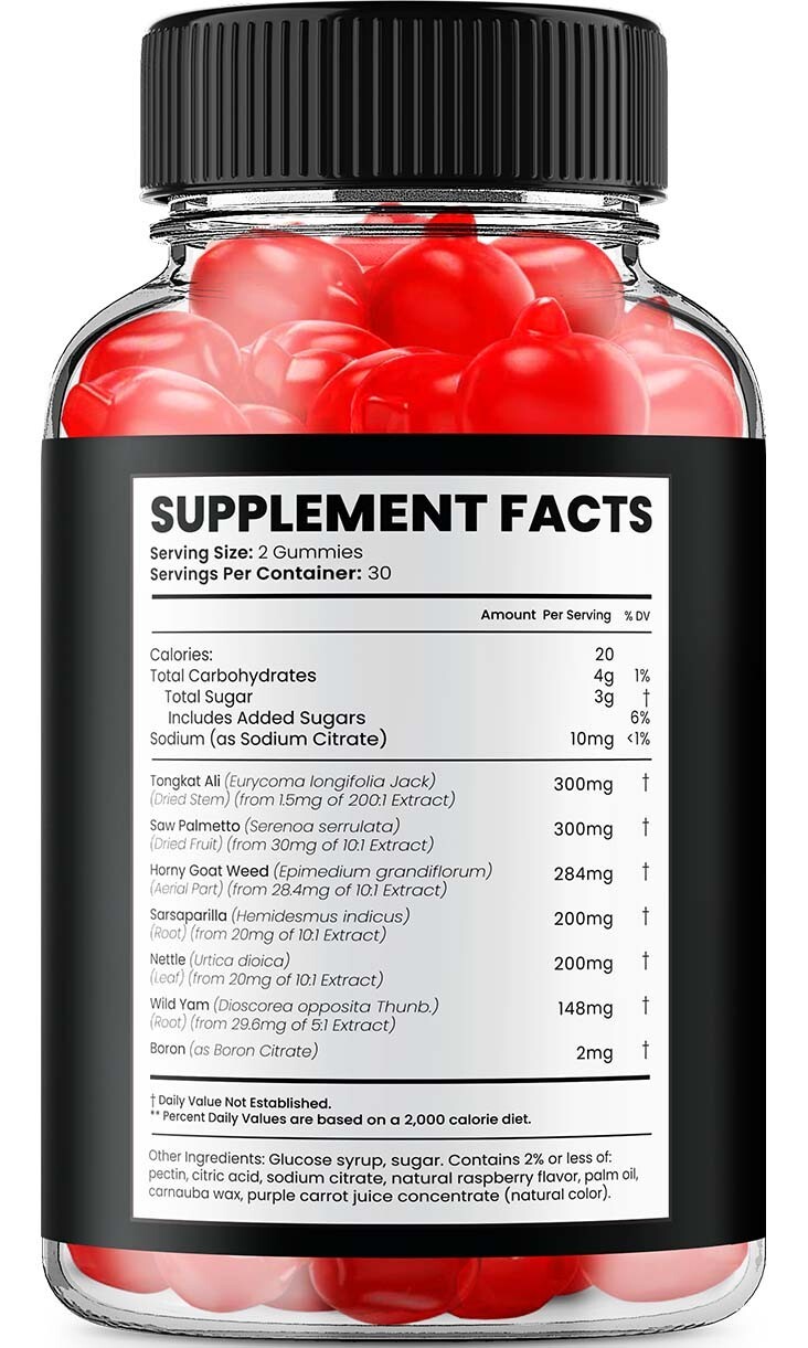 (2 Pack) Dominator Maxxx Gummies for Men – DominatorMaxx Male Gummy, All Natural