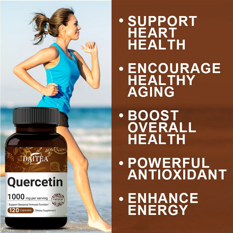 Quercetin 1000mg 30 To 120 Capsules Immune Support Supplement