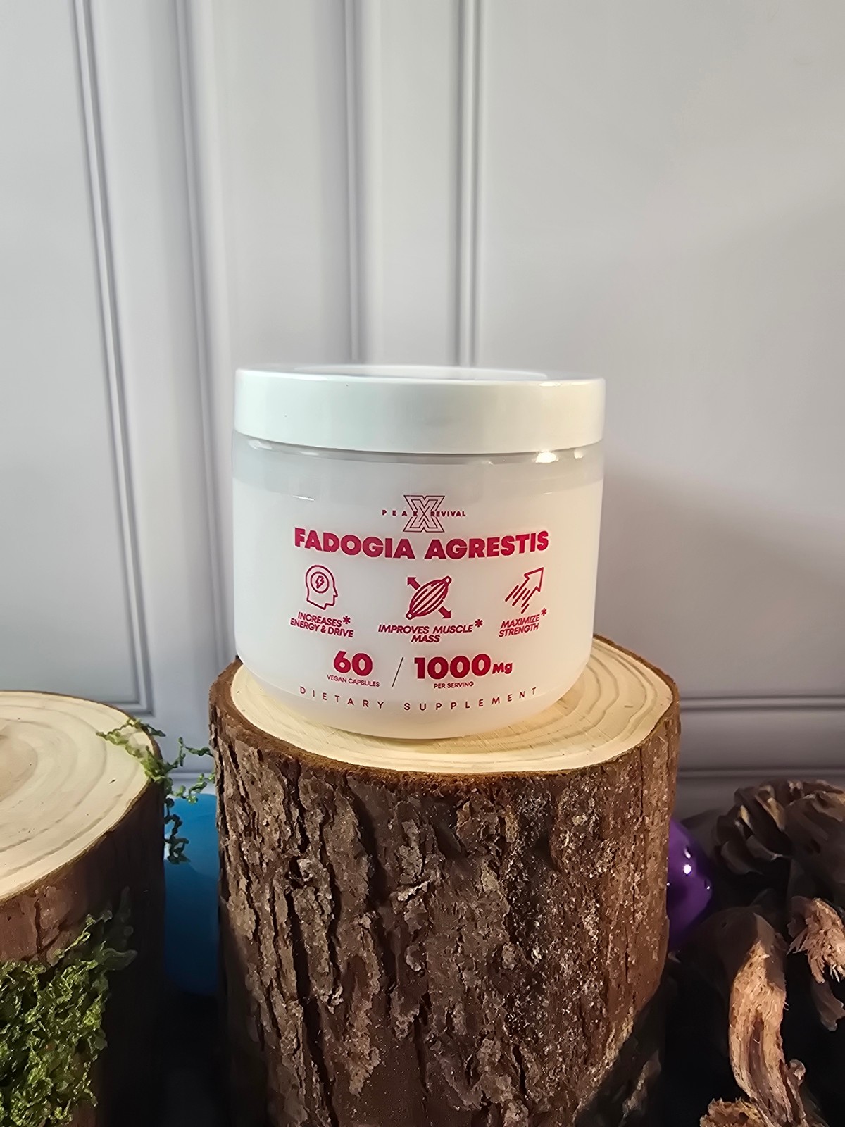 Peak Revival Fadogia Agrestis 1000mg Vegan Capsules