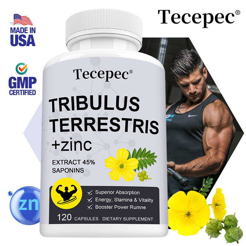 Tribulus Terrestris for Men 1500mg | 120 Capsules | Maximum Strength