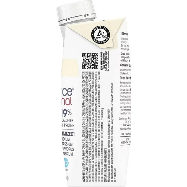 Novasource Renal Vanilla, 8 Fluid Ounces, 24 Per Case