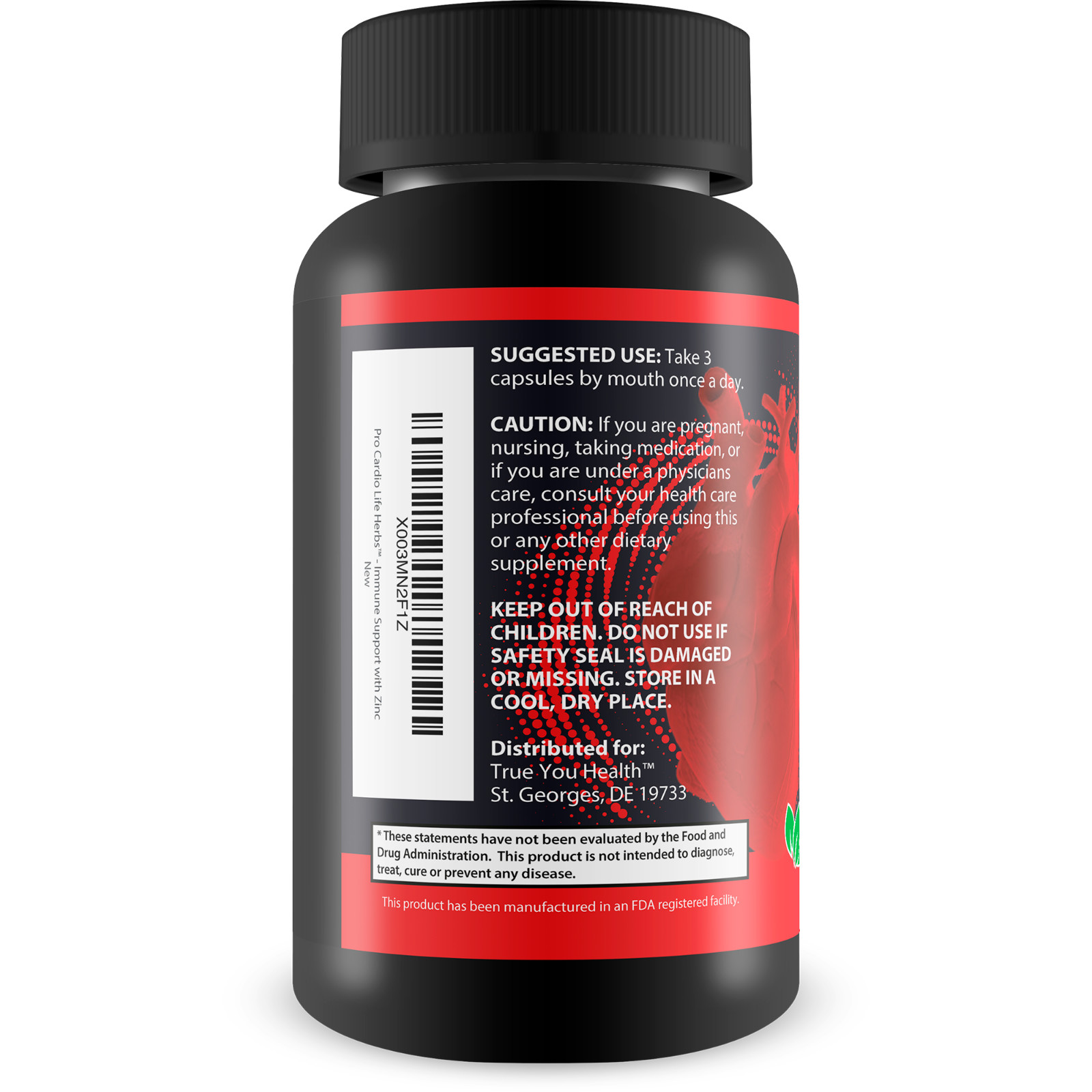 Pro Cardio Life Herbs – Premium Heart Health Supplement – Circulation Cardio