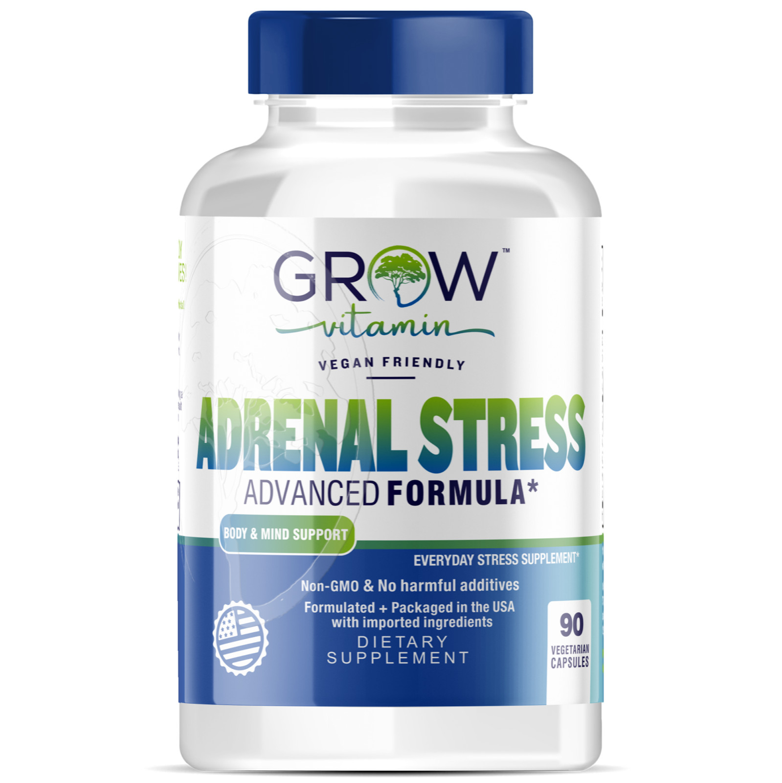 ADRENAL STRESS Ashwagandha ZenWell LiveWell Cognitive Brain Health 90 COUNT
