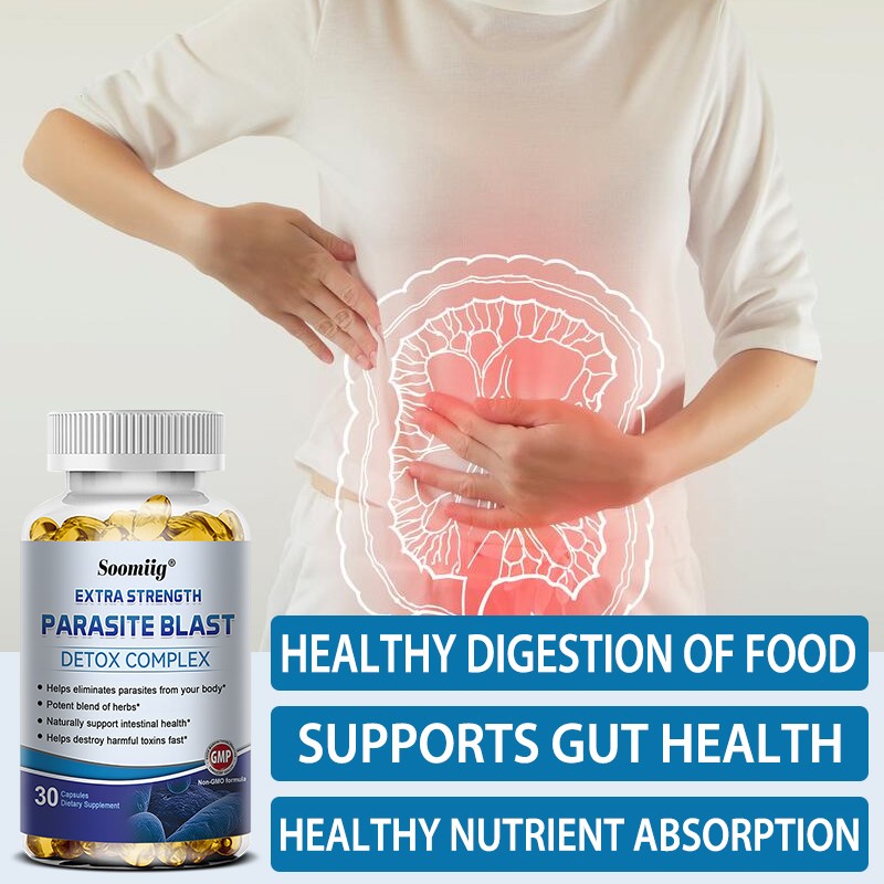 Detox Softgels, Cleanse, Full Body Gut Detox,Healthy Digestion & Immune 120 CT
