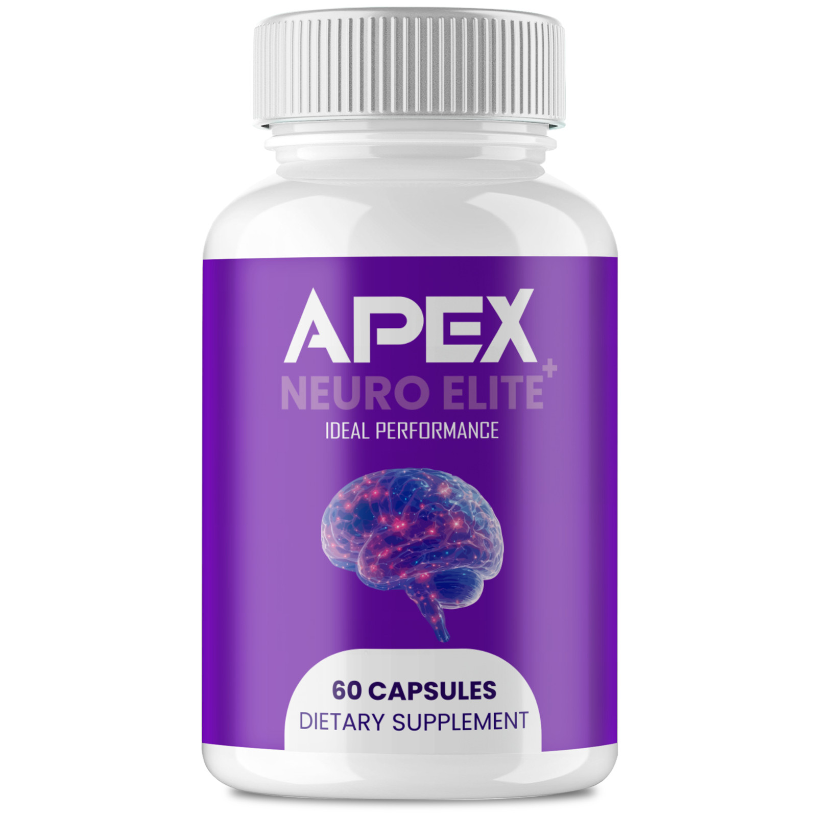 Apex Neuro Elite Brain Supplements for Memory and Focus Capsules (1 Pack)