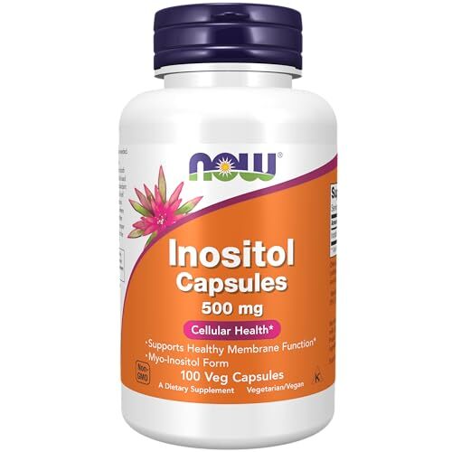 NOW FOODS Inositol 500 mg 100 Veg Capsules