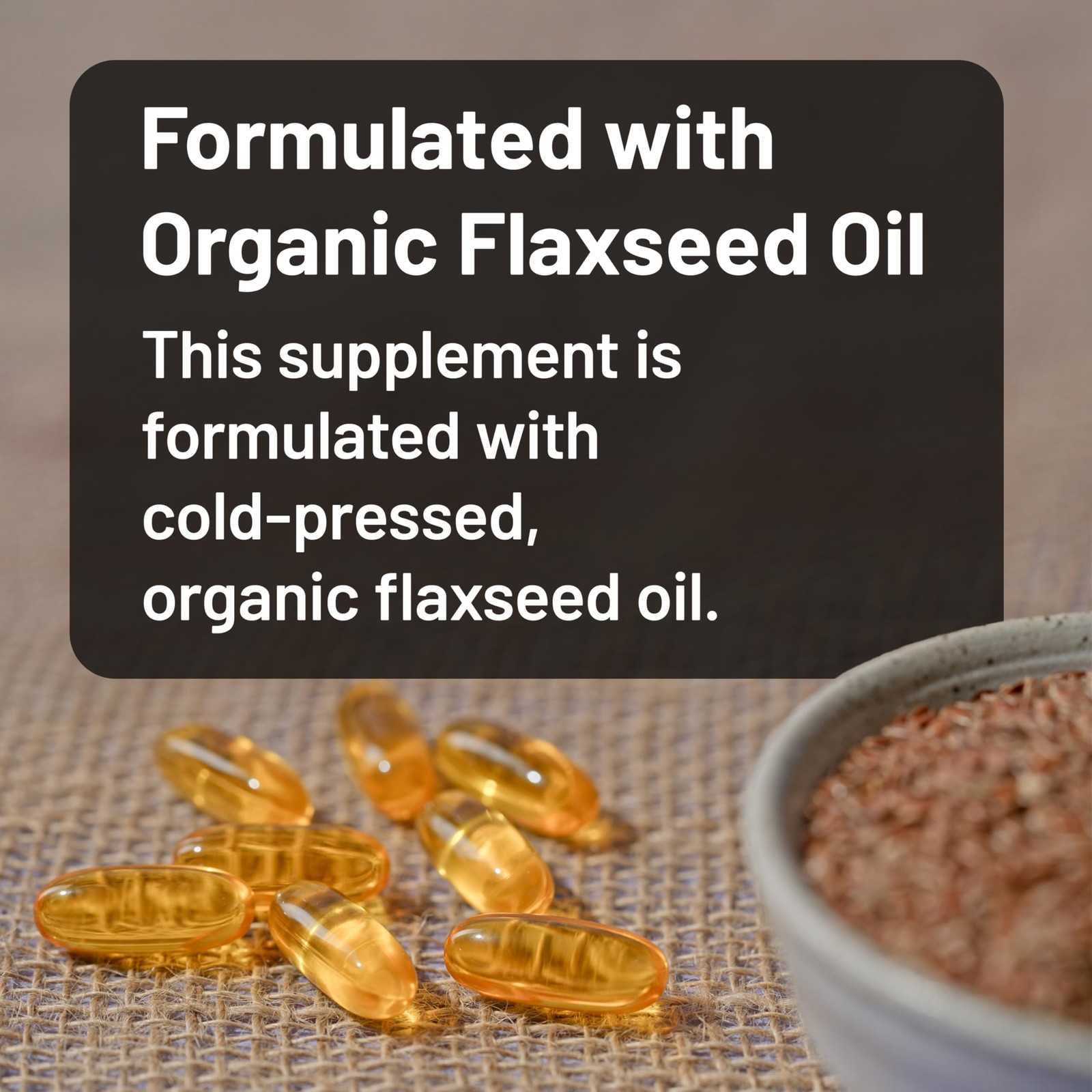 NatureWise Flaxseed Oil 1000 mg, Fish Free Omega 3 with 120 Count (Pack of 1)