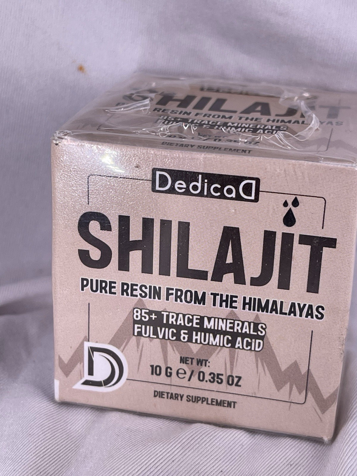 Dedicad Shilajit 20 G Resin from The Himalayas 0.71 OzJar EXP 09/26