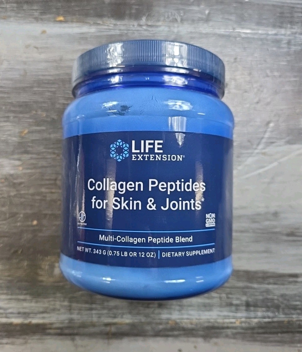Collagen Peptides for Skin & Joints Life Extension EXP 05/2025