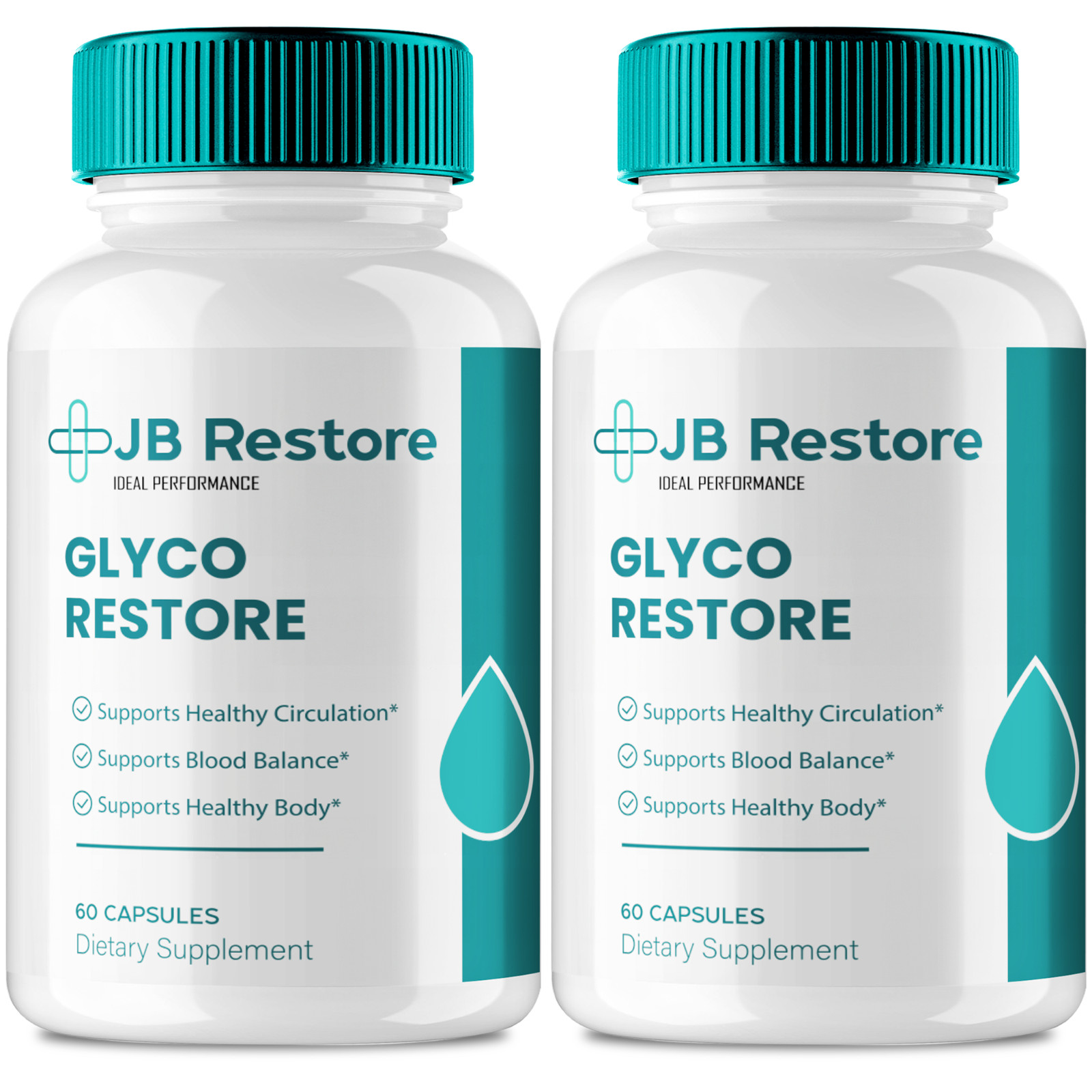 JB Restore Glyco Restore Capsules, JBRestore GlycoRestore Supplement (2 Pack)
