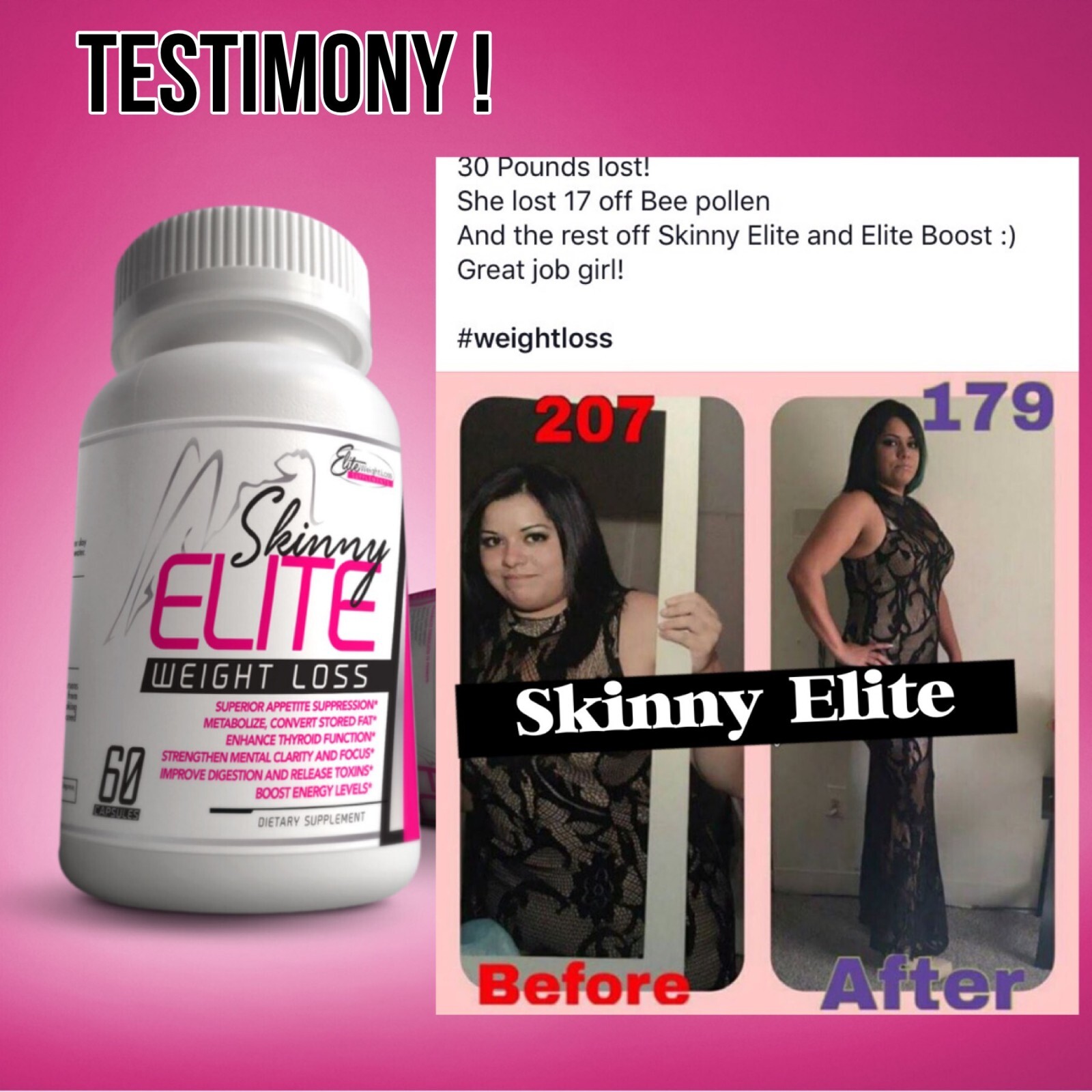 Skinny Elite Weight Loss Supplement USA Formulated Updated Formula V2
