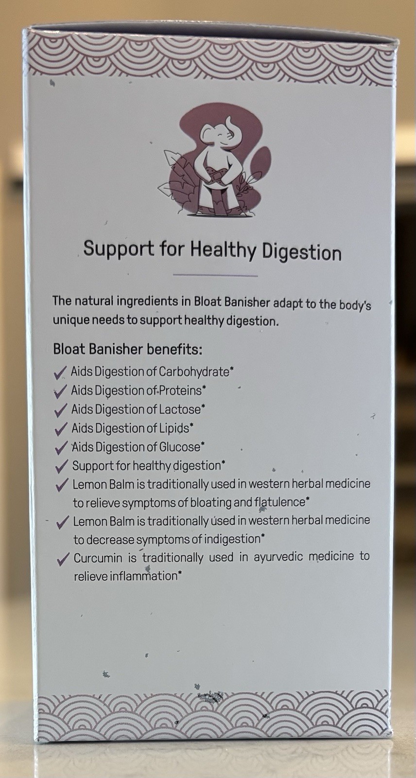 Happy Mammoth Bloat Banisher Healthy Digestion 72 Capsules Sealed Exp. 7/26