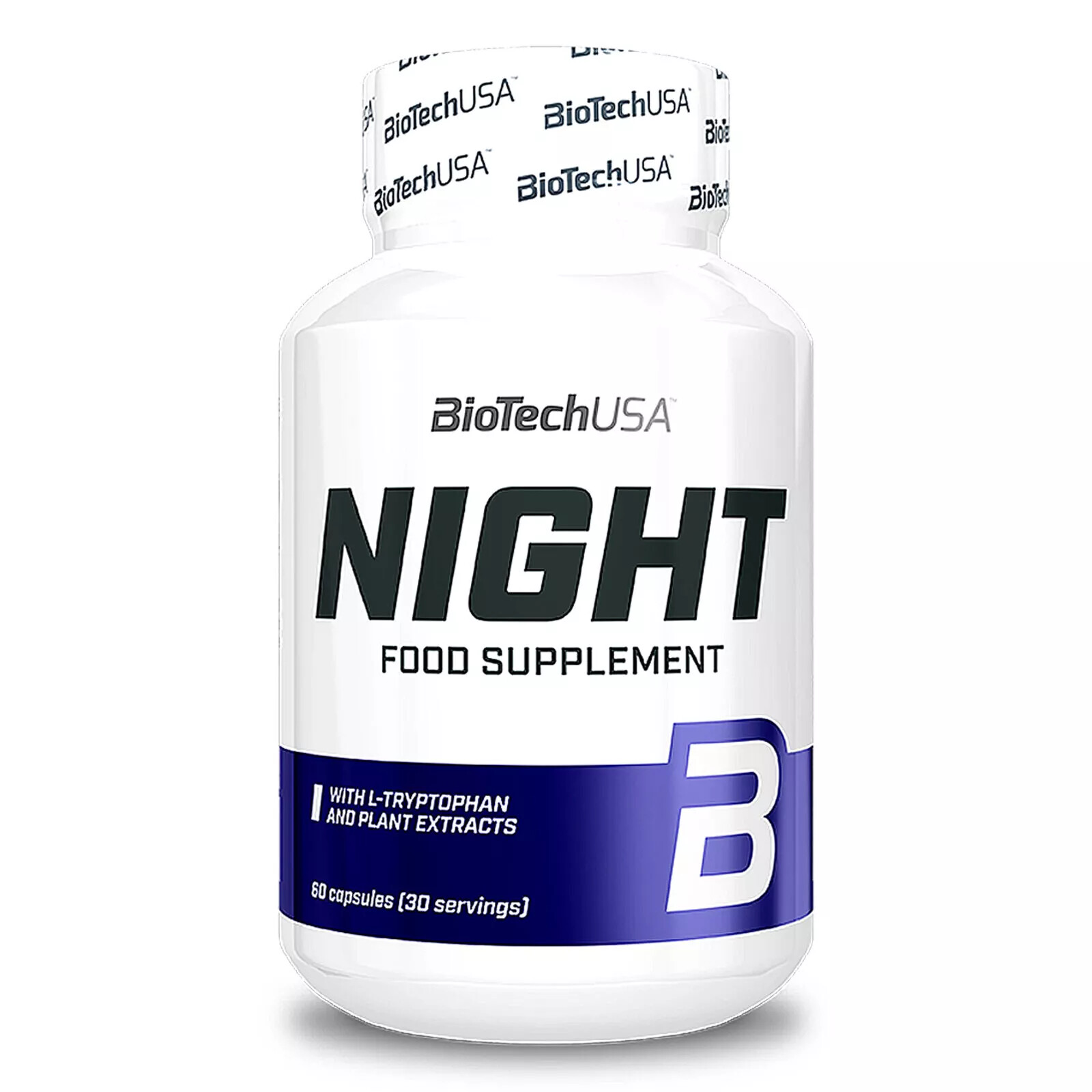 NIGHT – BIOTECH – L-tryptophan, sour cherry and feverfew extract, sleep aid