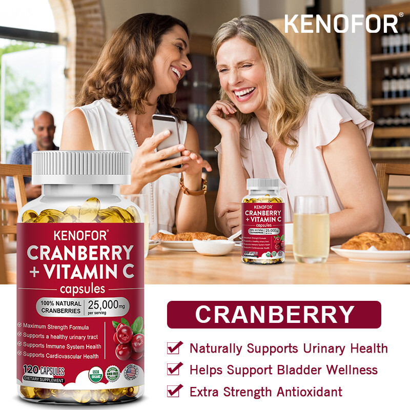 Cranberry Extract 2,5000 Mg Strength 120Veggie Capsules 50:1 Extract Concentrate