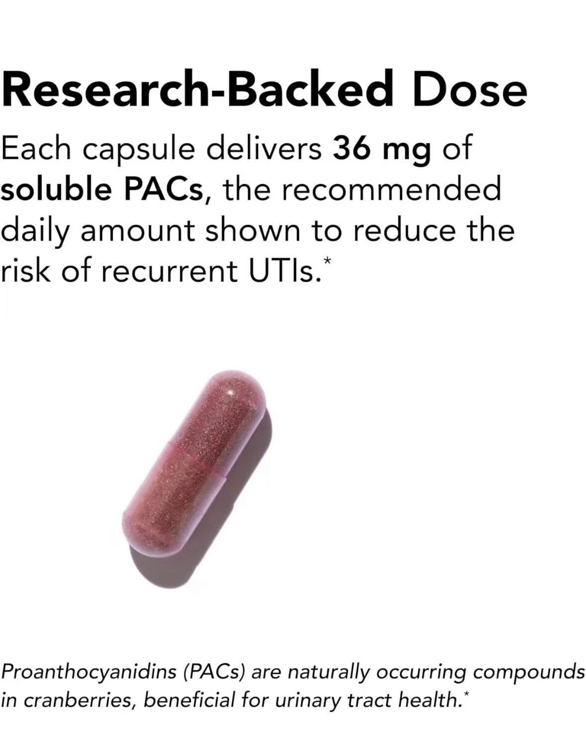 Theralogix TheraCran Max Cranberry + D-Mannose NSF Certified 180 Capsules