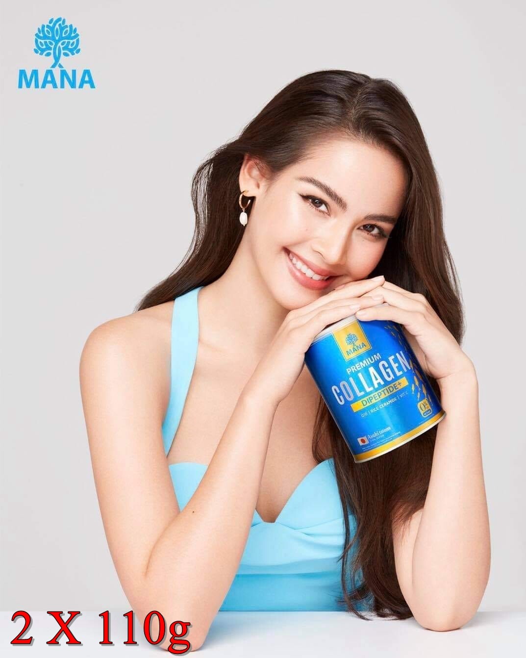 MANA Pure Asahi Collagen Plus Dipeptide Coenzyme Q10 Rice Ceramide Vitamin C