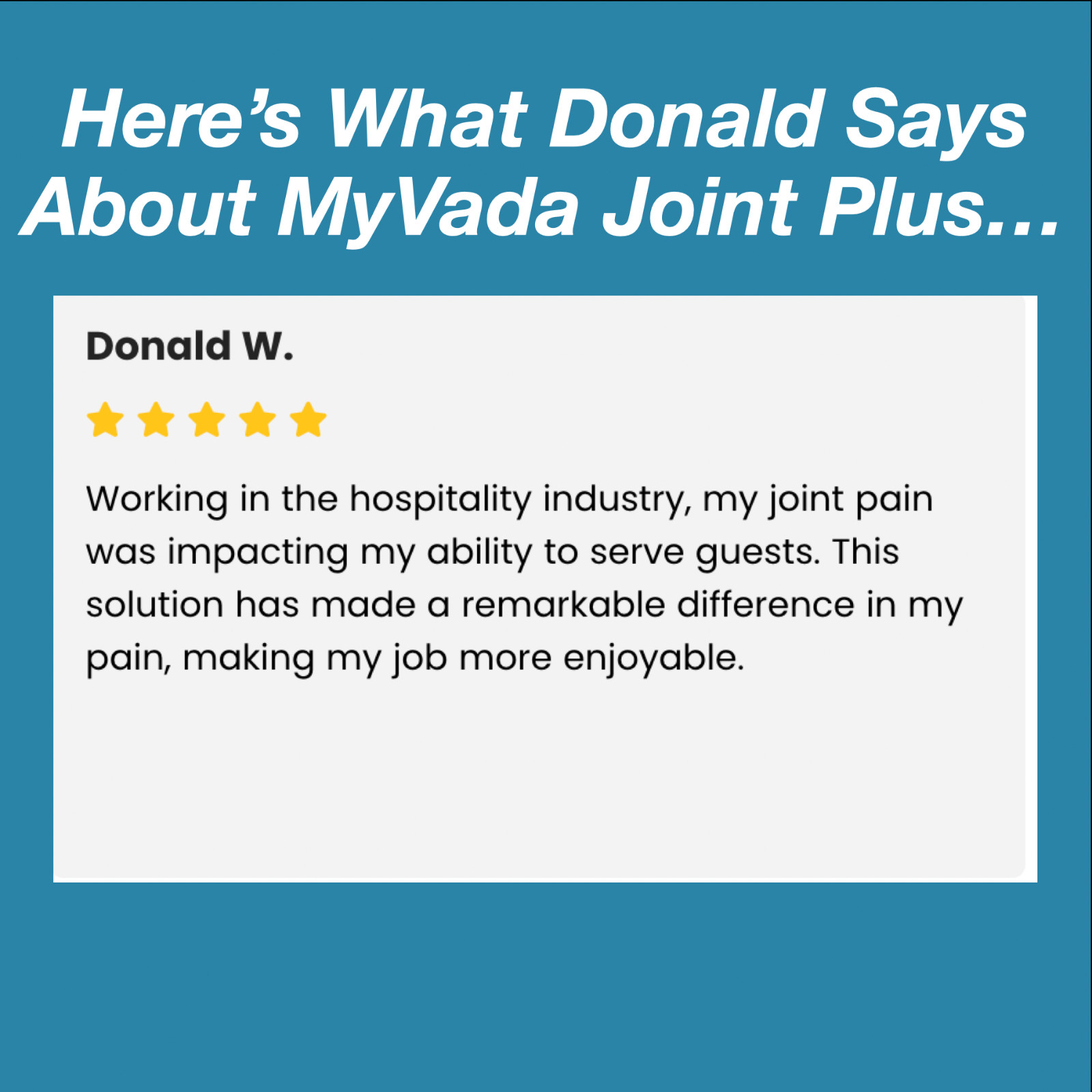 MyVada Joint Plus – Ayurvedic Herbal Organic Herbal Joint Health Supplement