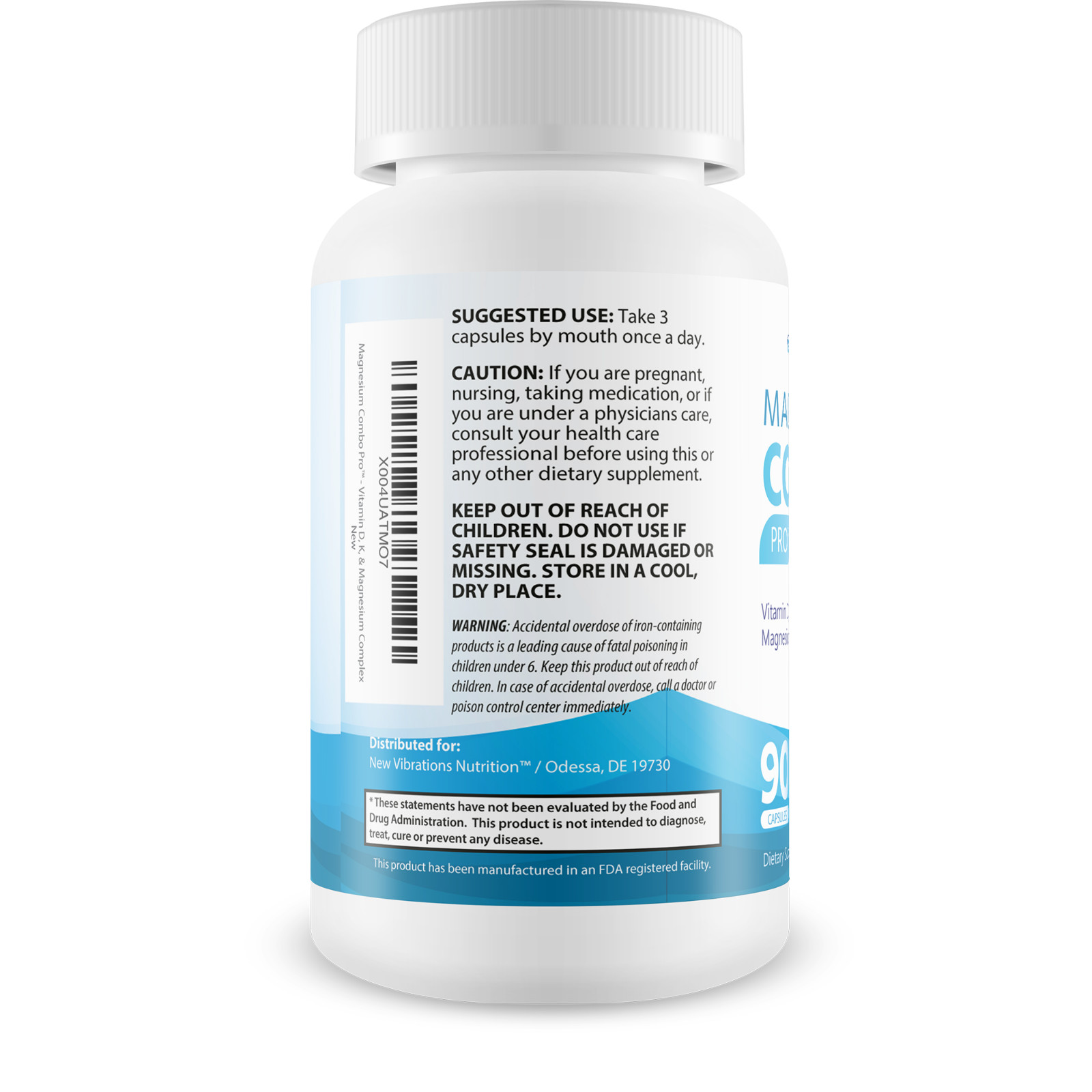 Magnesium Combo Pro – Our Best American Made Magnesium Supplement – Vitamins
