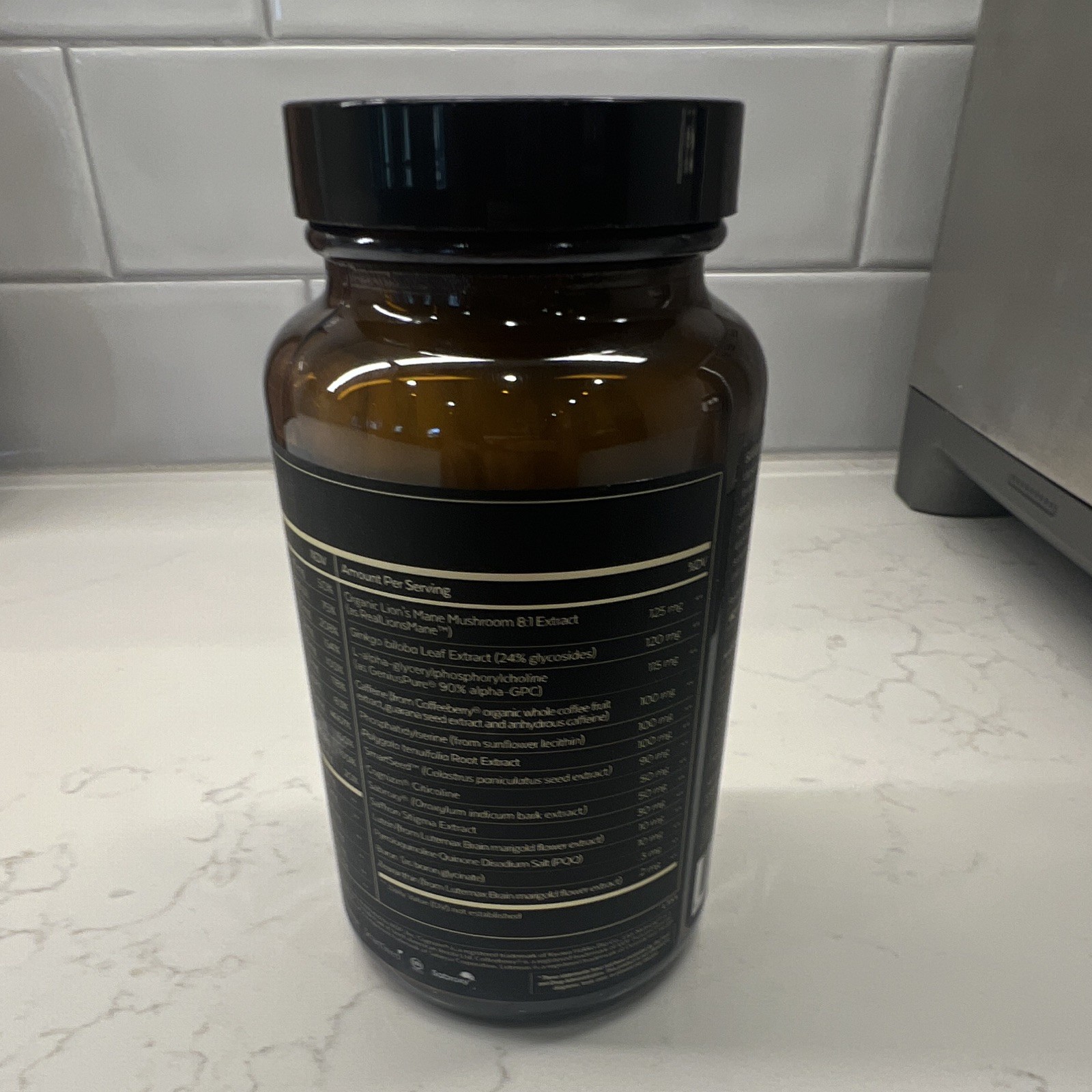 Qualia Mind Brain Health Dietary Supplement 120 Capsules, GMO Free