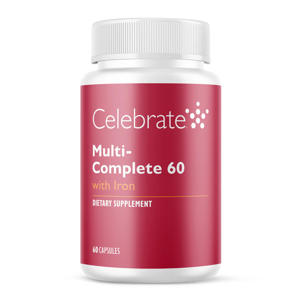 Celebrate Vitamins – Multi-Complete 60 Bariatric Multivitamin with Iron
