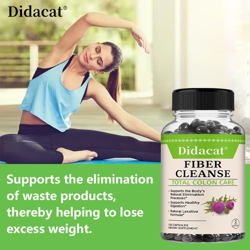 Fiber Cleanse Capsules-Helps with bowel movements and supports healthy digestion