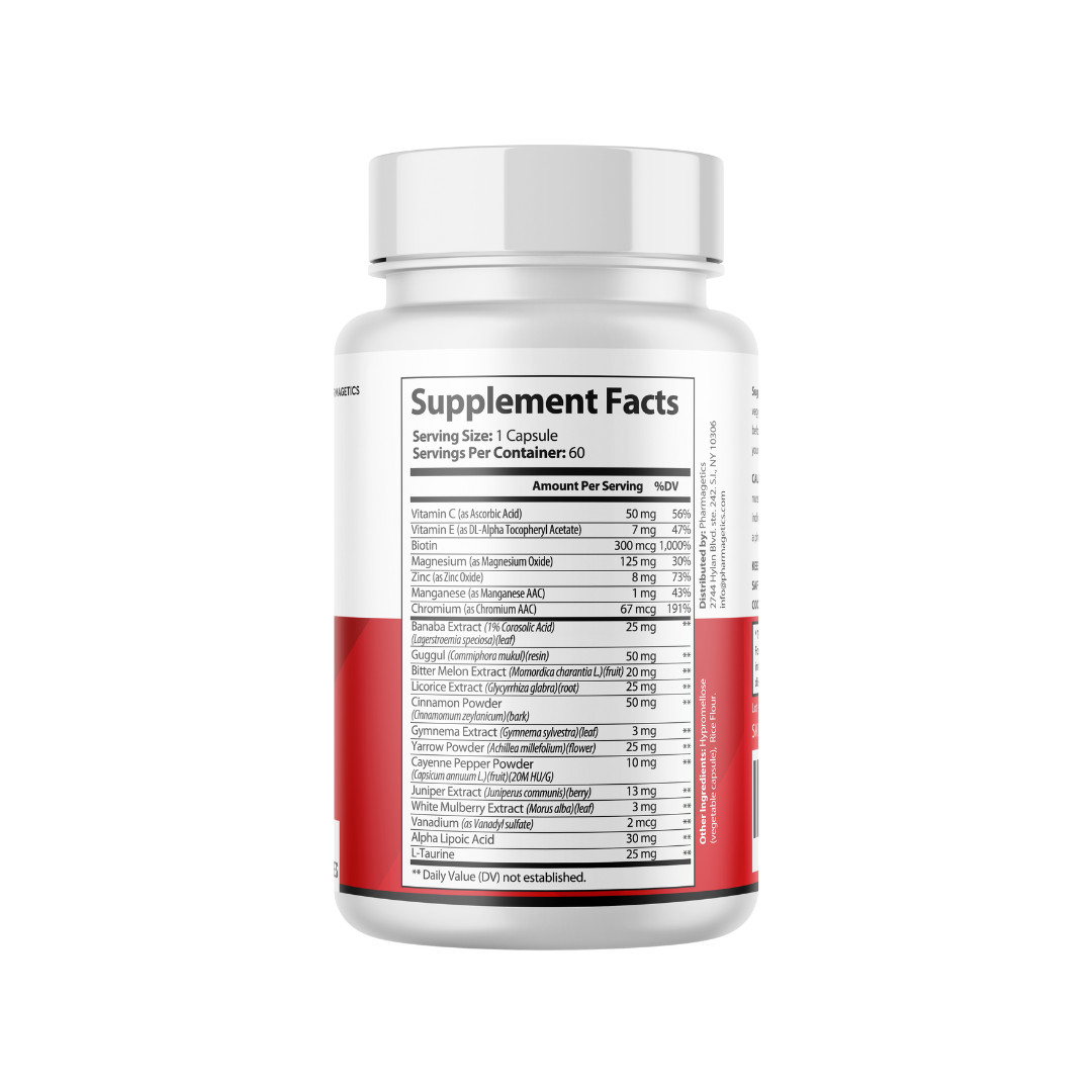 Glycogen Blood Support Supplement 30 Day Supply 60 Capsules