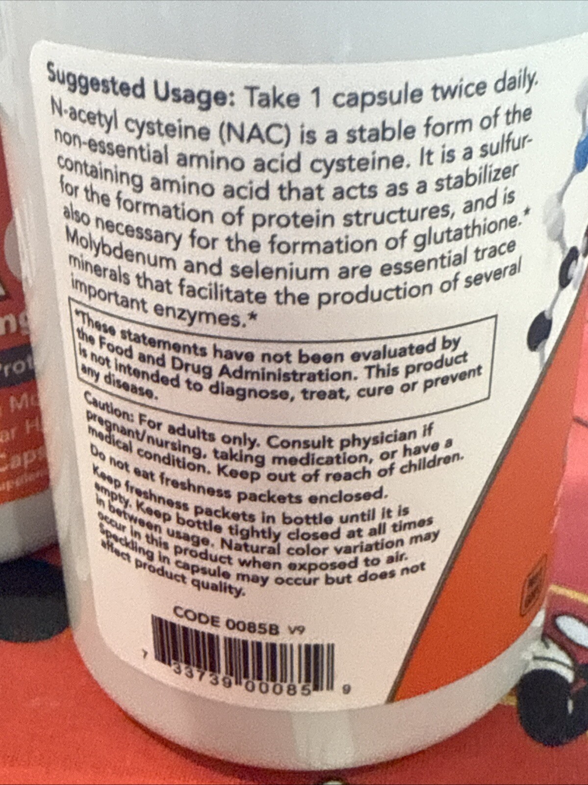 3 x NOW NAC 600 mg 100 Veg Capsules Ea Exp 03/2028+ Rd⬇️