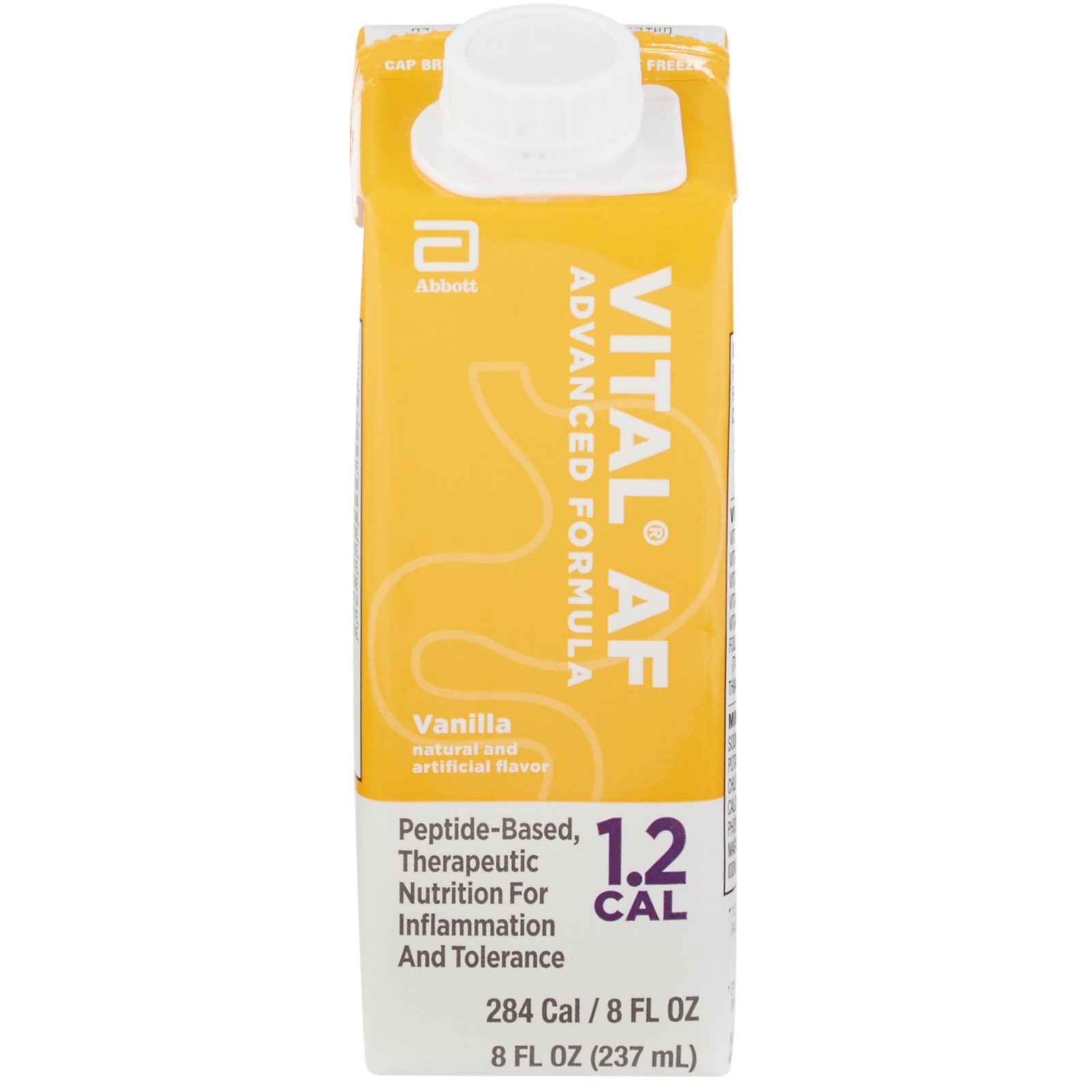 Vital AF 1.2 Cal Vanilla Flavor Nutrition Formula 8 oz 64828 24Ct Factory Sealed
