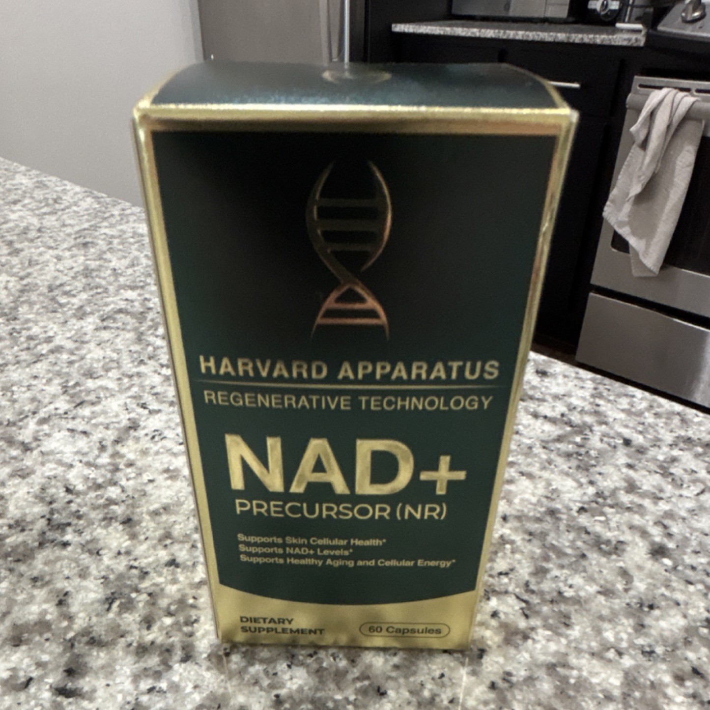Harvard Apparatus NAD+ Precursor (NR) 500mg Energy Support 60 Capsules