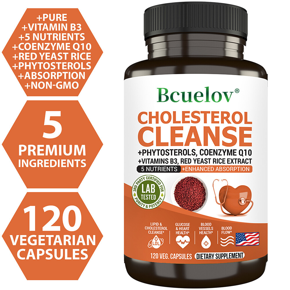 Cholesterol Cleanse – Lower Cholesterol Healthy Heart Blood Vessels Blood Flow
