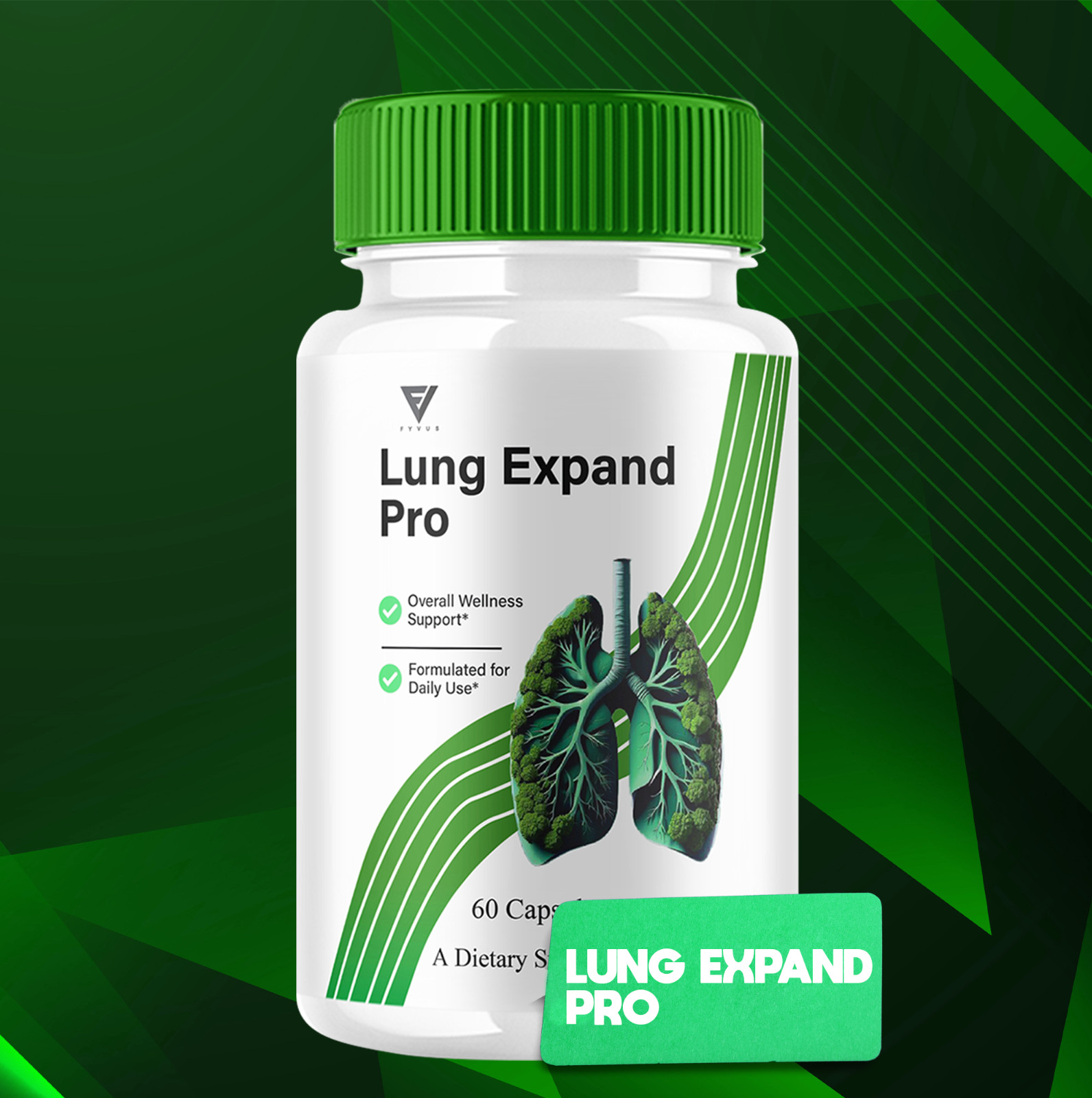 (5 Pack) Lung Expand Pro, LungExpandPro Advanced Supplement (300 Capsules)