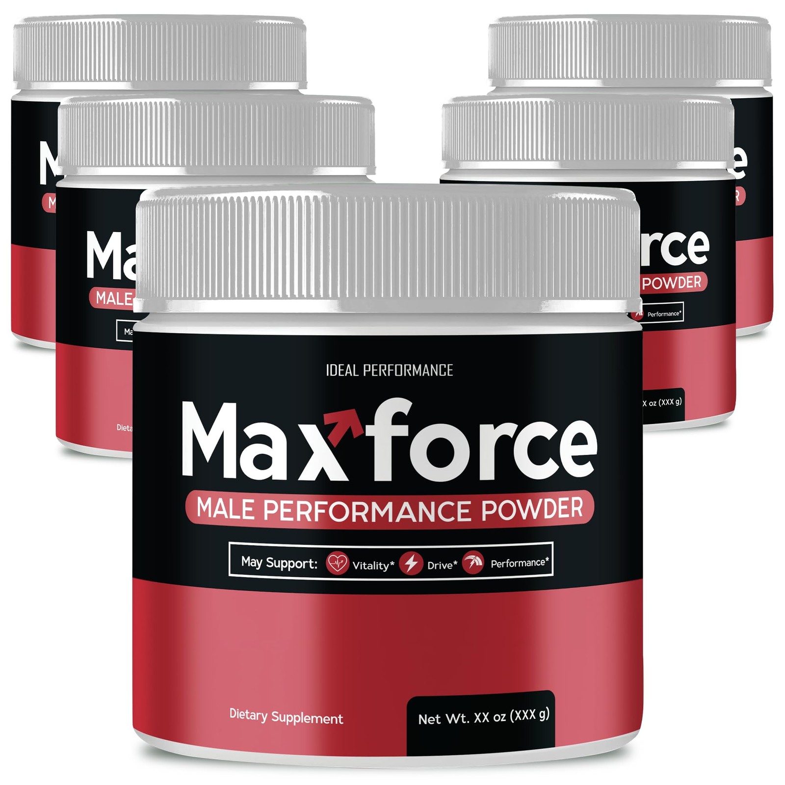 Max Force General Wellness Supplement (5 Pack)