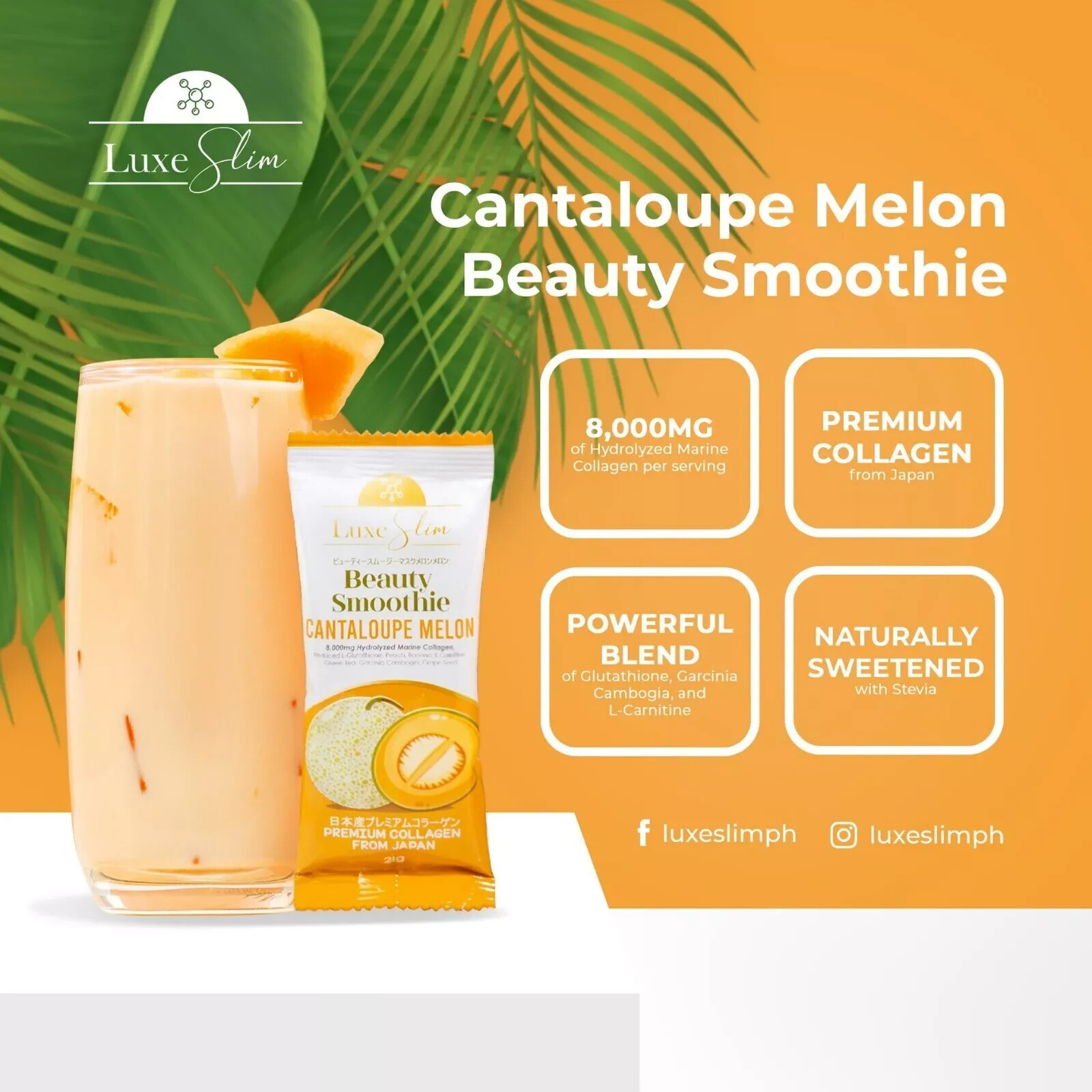 Luxe Slim Coffee, Beauty Juice And Beauty Smoothie