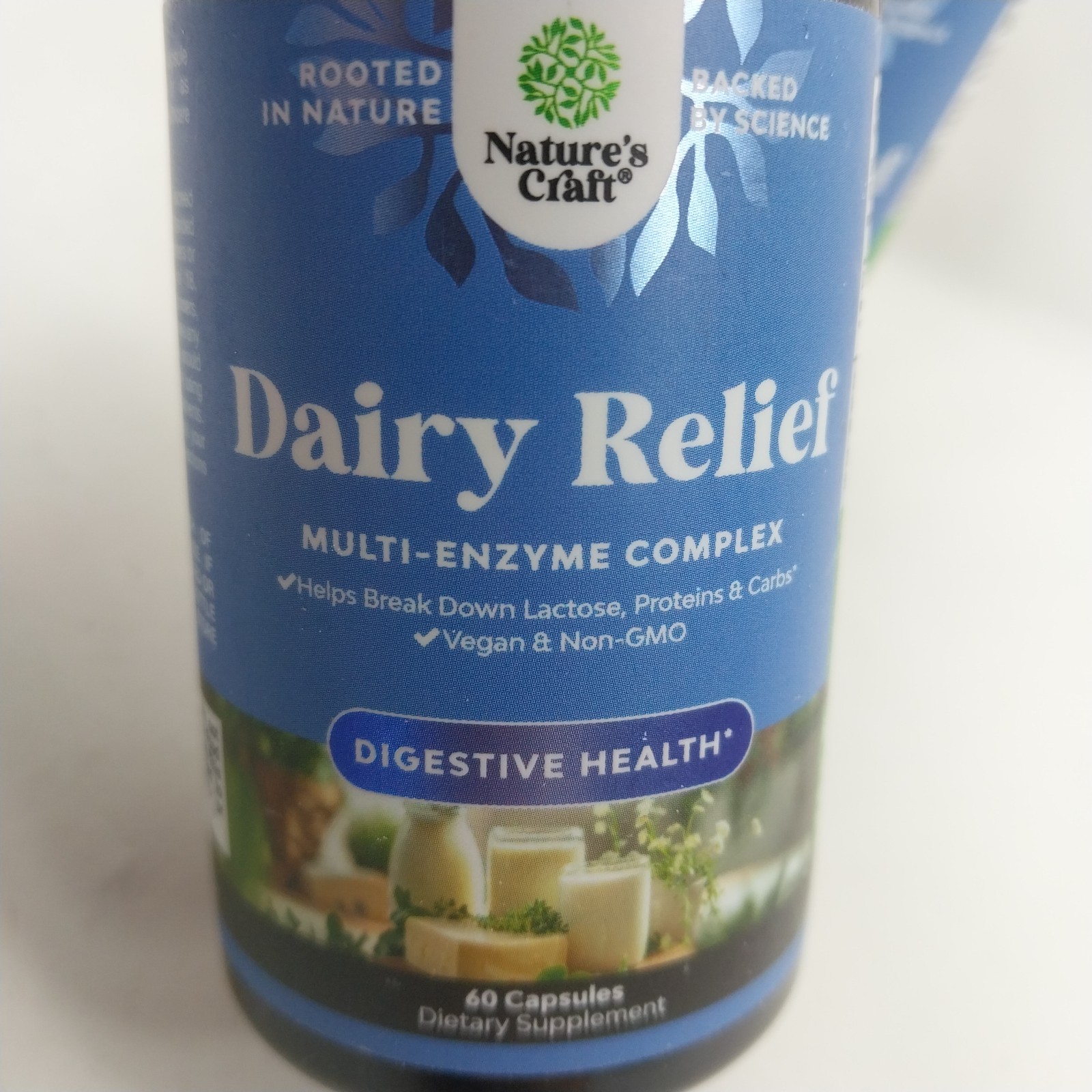 2x Lactose Intolerance Pills 60 Days Supply Fast Dairy Digestive Enzyme 60ct