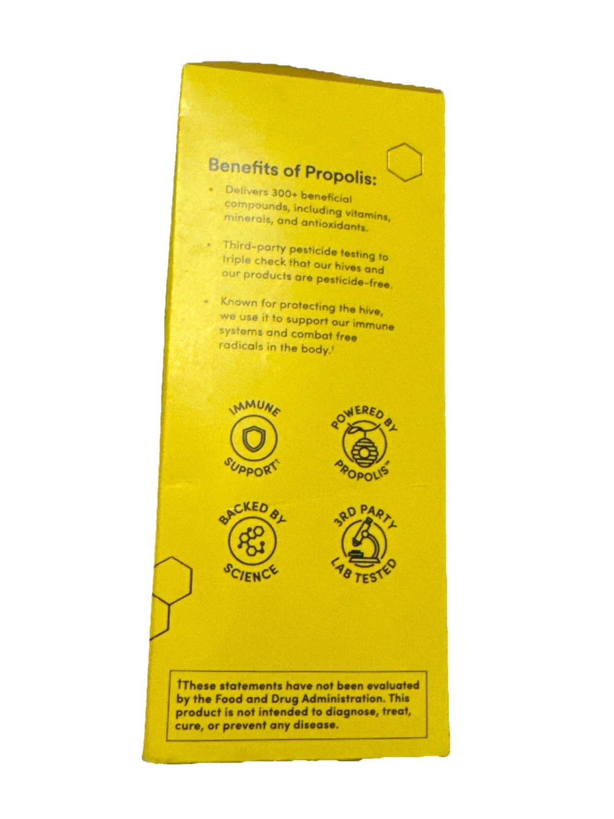 Beekeeper’s Naturals, Propolis + Vitamin C **9 Packets 0.27 Fl Oz (8 Ml)