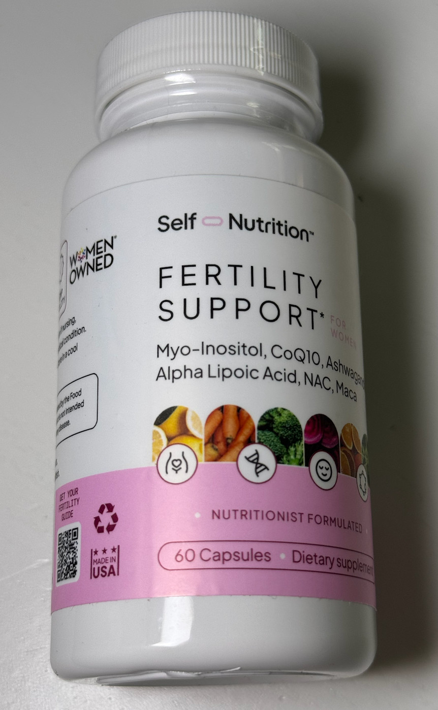 Self Nutrition Fertility Support for Women SEALED